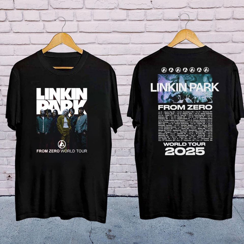 Linkin Park Fan Shirt, Linkin Park Concert Shirt, Linkin Park From Zero World Tour 2025 Shirt, Linkin Park Graphic Shirt, Linkin Park Merch
