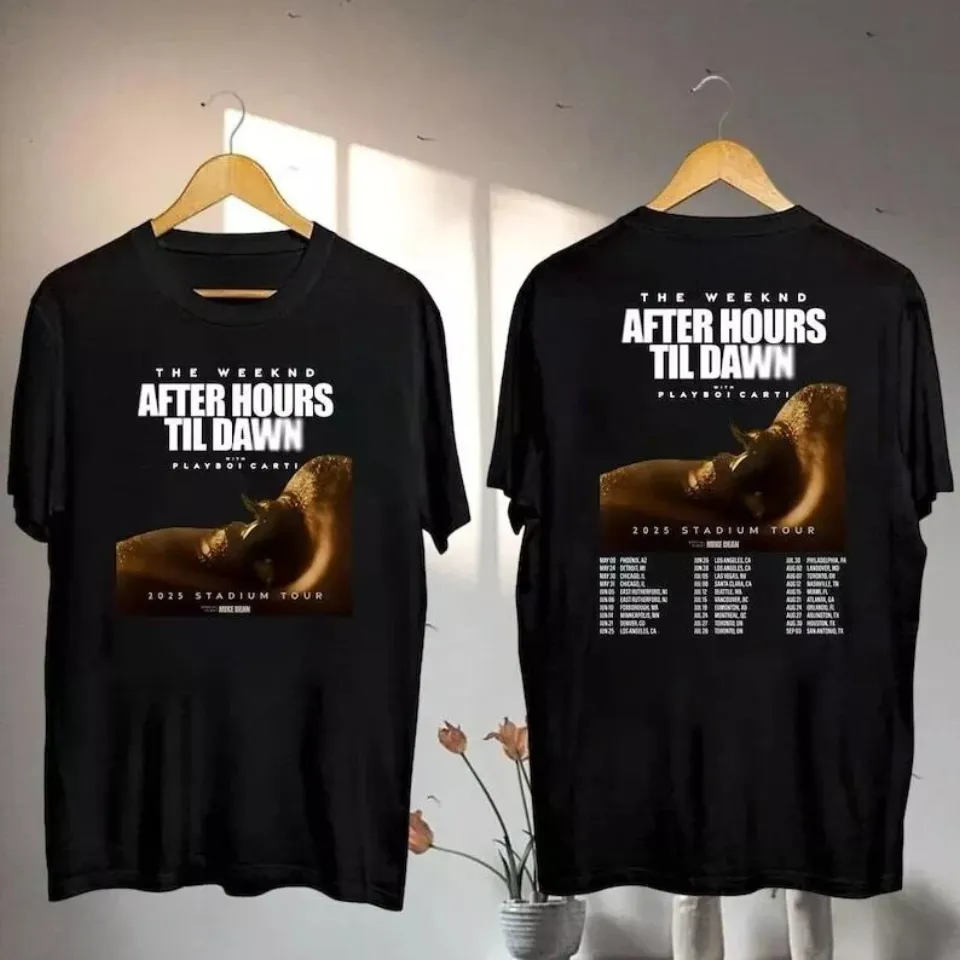Weeknds After Hours Til Dawn Tour 2025 Shirt, Weeknds Stadium Tour 2025