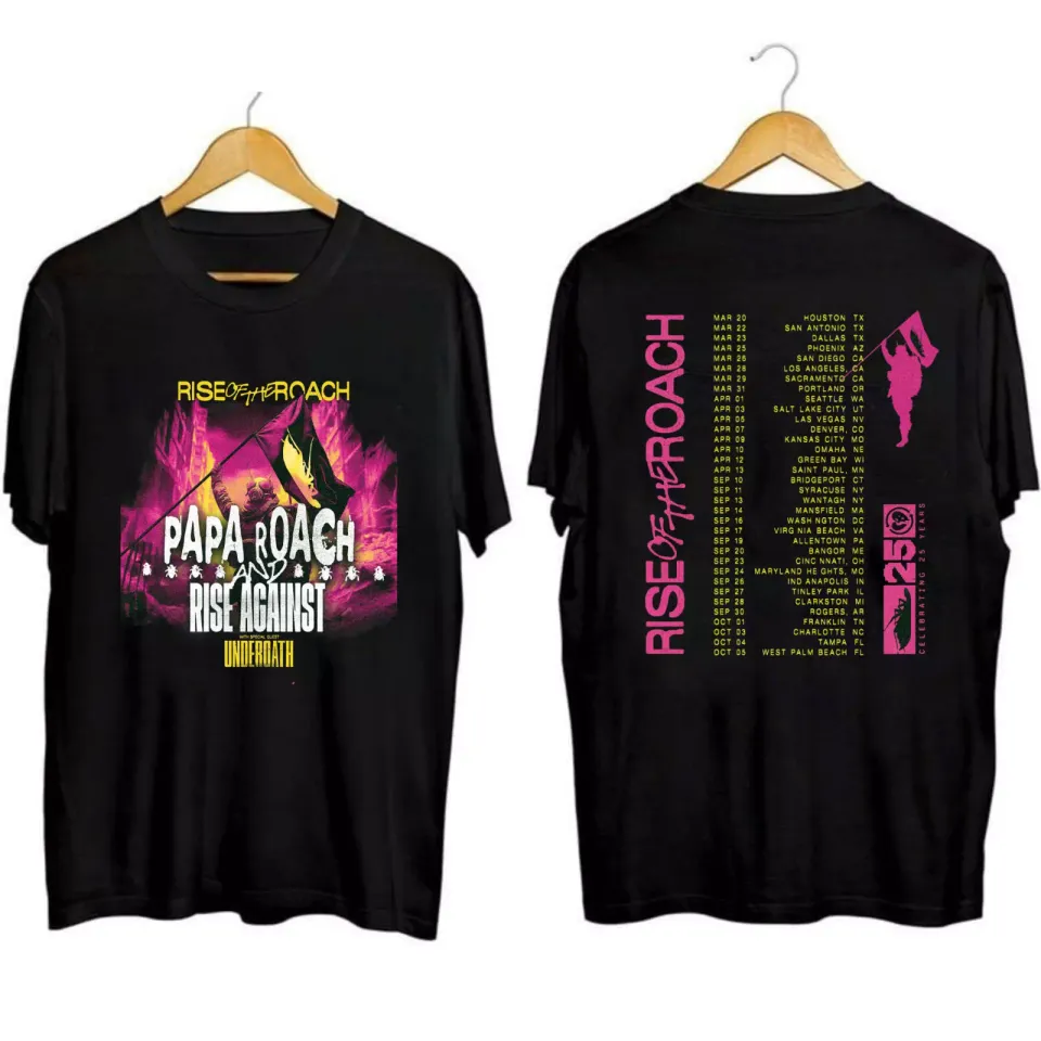 New! P. Roach & R. Against Tour Shirt Tour Shirt For Fans