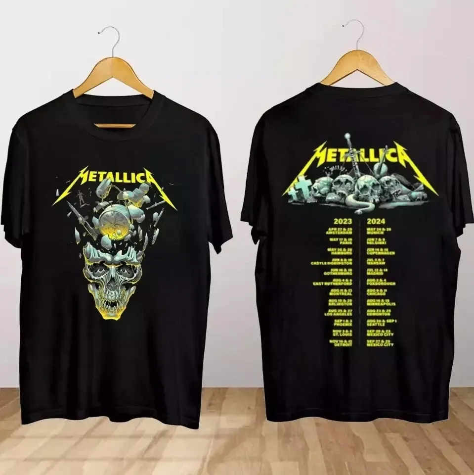 Metallica 72 Seasons World Tour 2024 T-Shirt Metallica Concert-Shirt