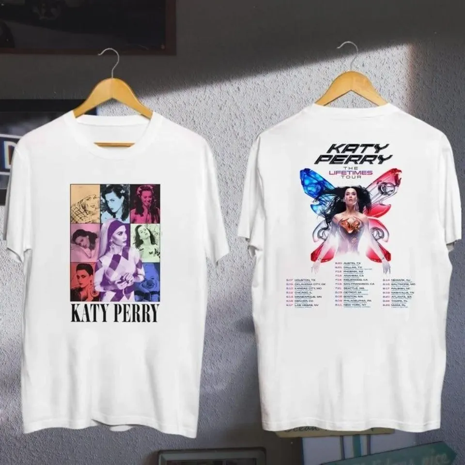 New Katy Perry The Lifetime Tour 2025 Gift For Fans Unisex Shirt