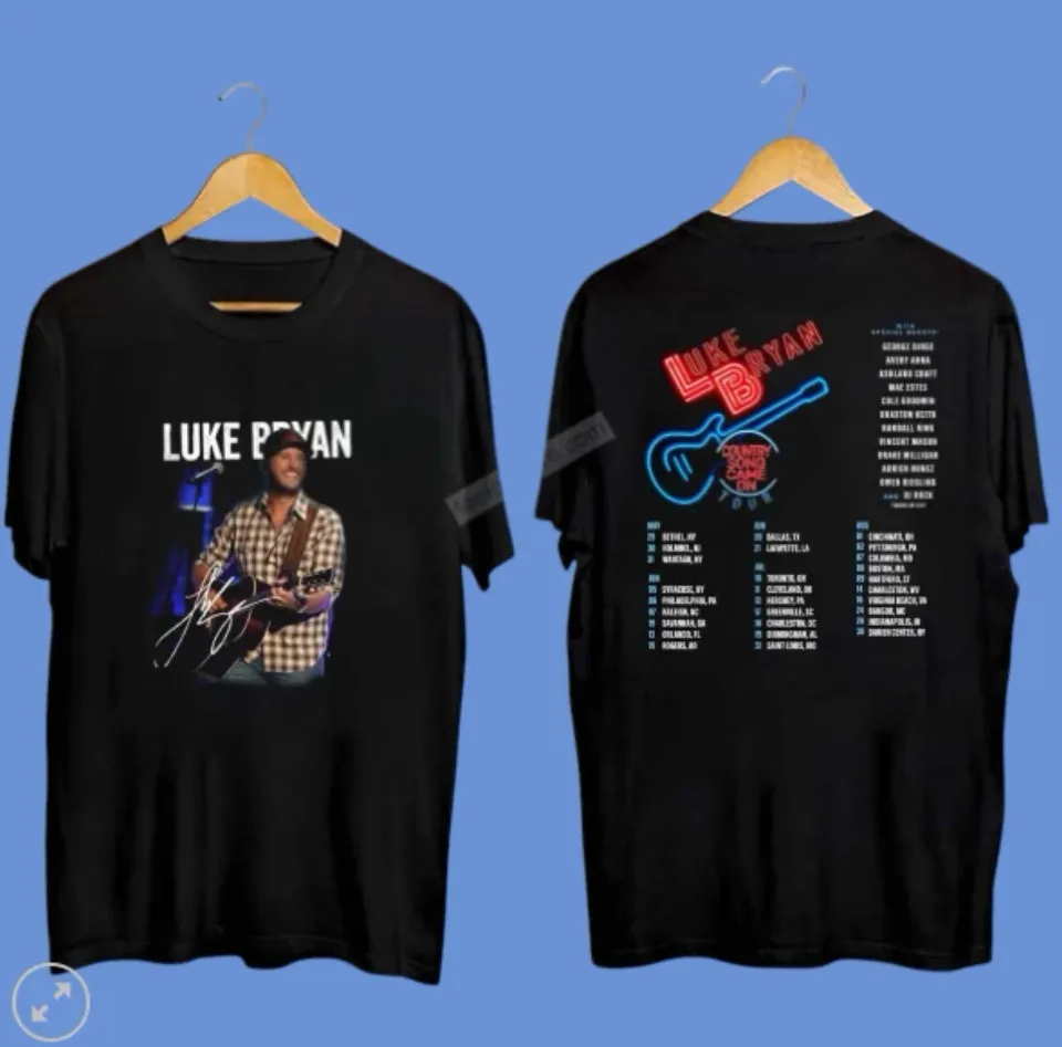 2025 Luke Bryan Country Song Came On Tour Shirt