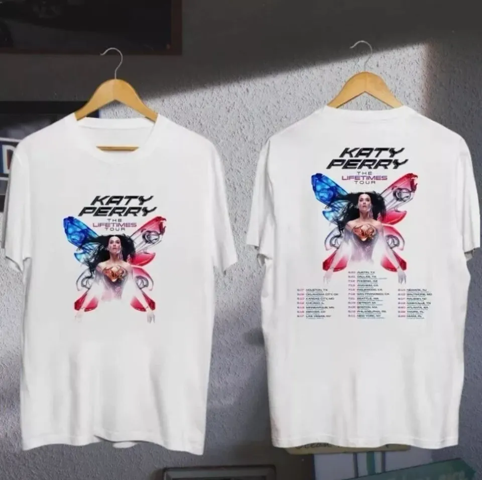 Katy Perry 2025 Concert Double Sided T-Shirt