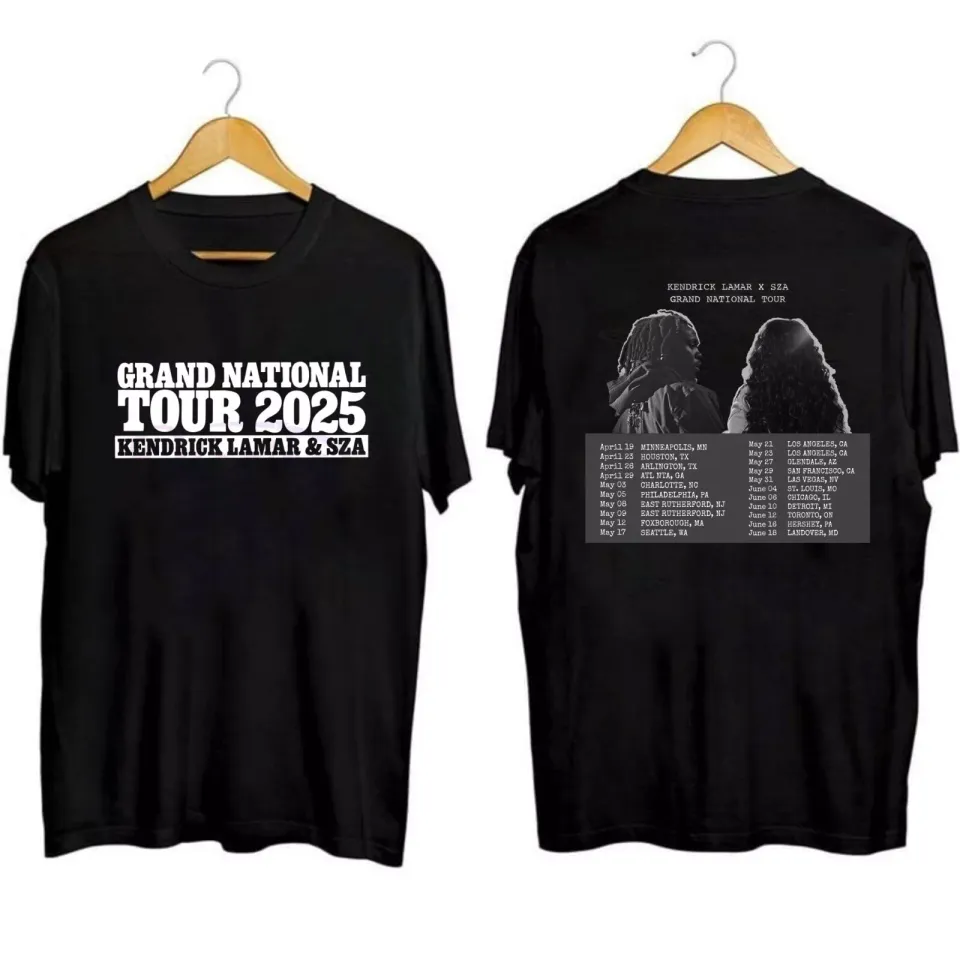 2025 Kendrick Lamar And Sza Grand National Tour Shirt