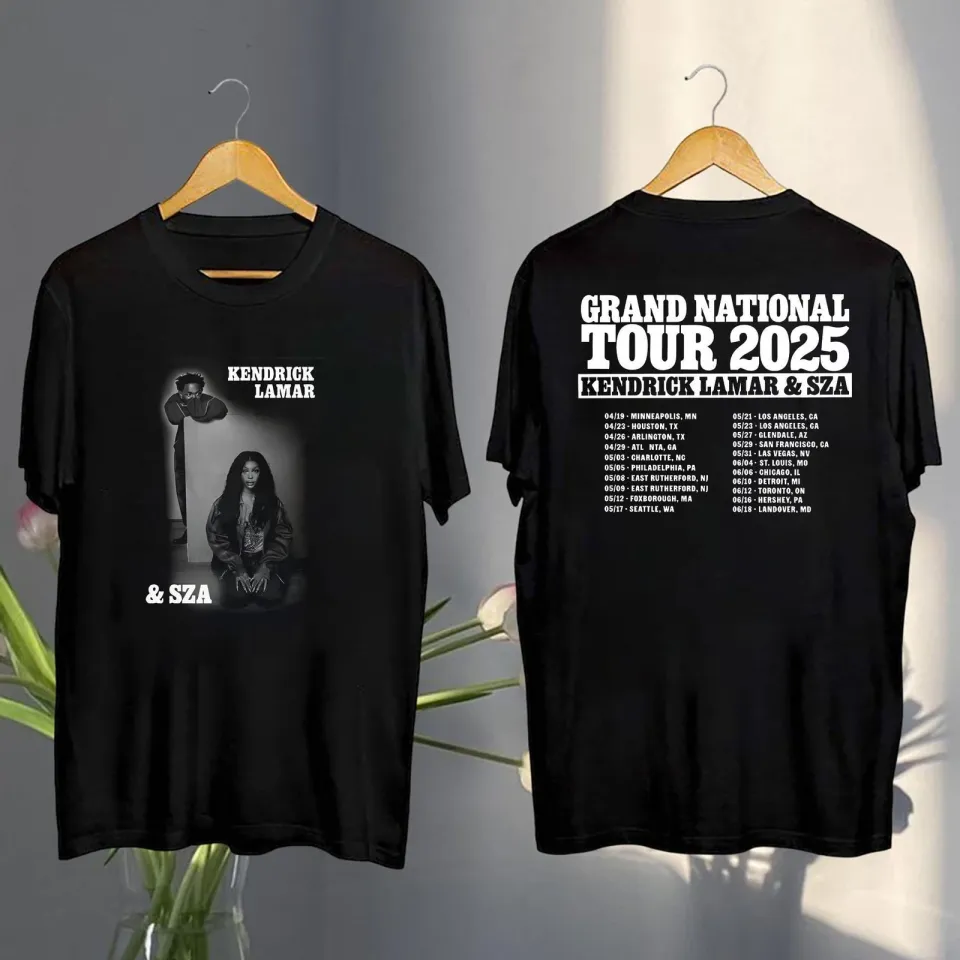 Kendrick Lamar 2025 Grand National Tour T-Shirt