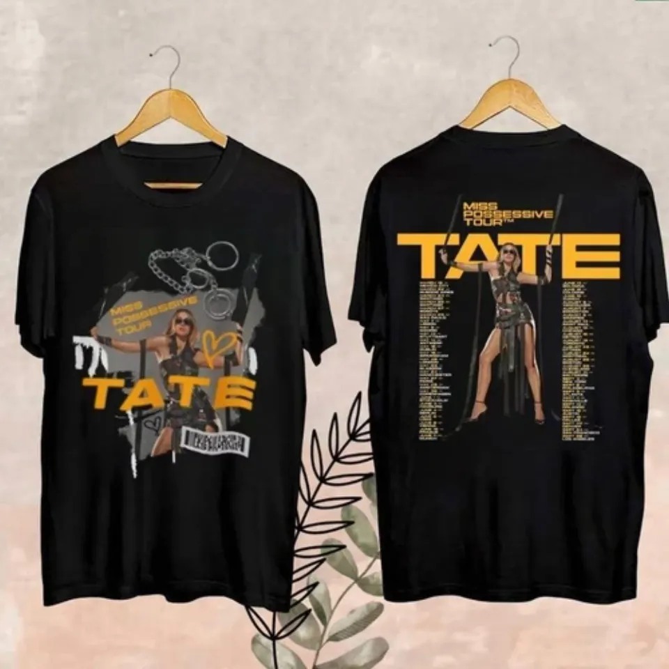 2025 Tate Mcrae Tour Fan Shirt Tate Mcrae Miss Possessive World Tour 2025 Shirt