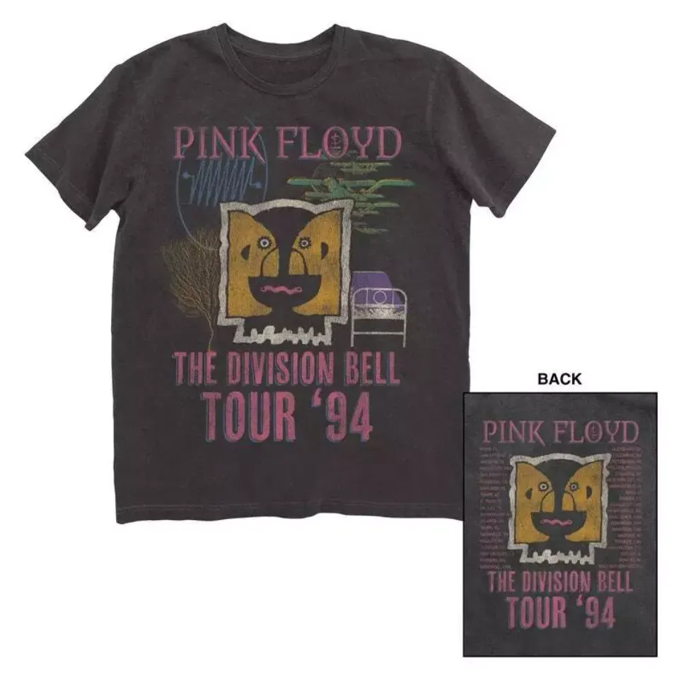 Pink Floyd Division Bell Tour '94 T-Shirt Unisex Vintage Tee, Dark Side Of The M
