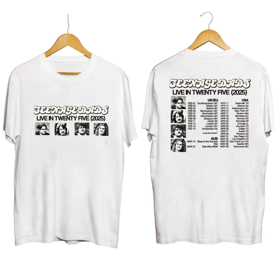 Teenage Dads Tour 2025 Shirt