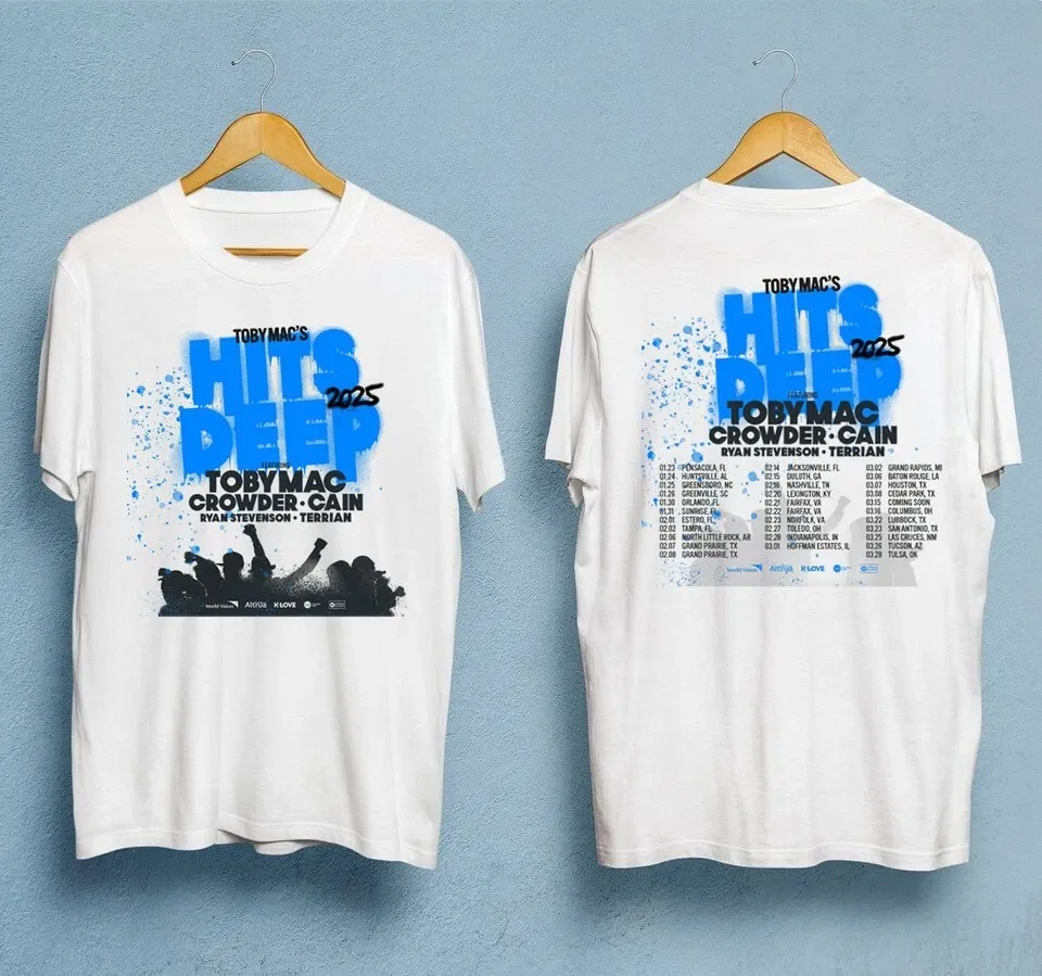 Tobymac Hits Deep Tour 2025 Shirt