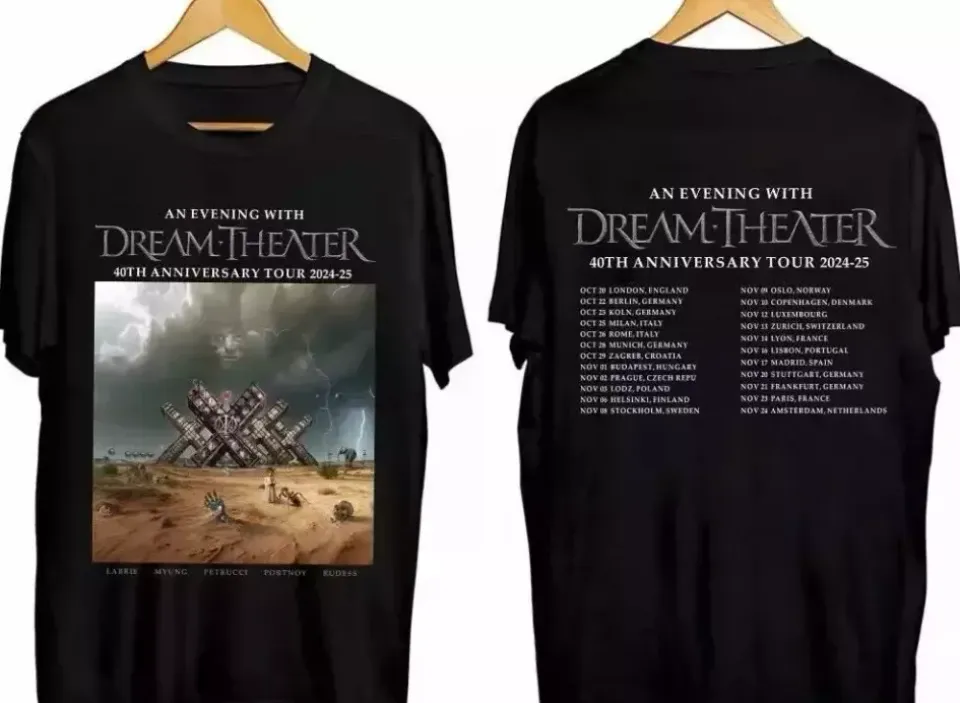 Dream Theater 40Th Anniversary Tour 2024 2025 Shirt