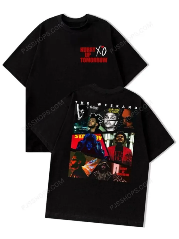 Weeknds Vintage Double Sided Albums T-Shirt
