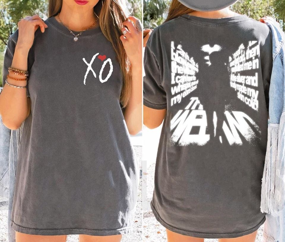 Weeknds Xo Logo Double-Sided T-Shirt