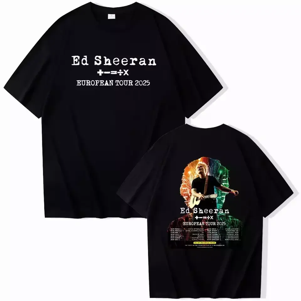 Ed Shee European Tour 2025 Double Sided T-Shirt