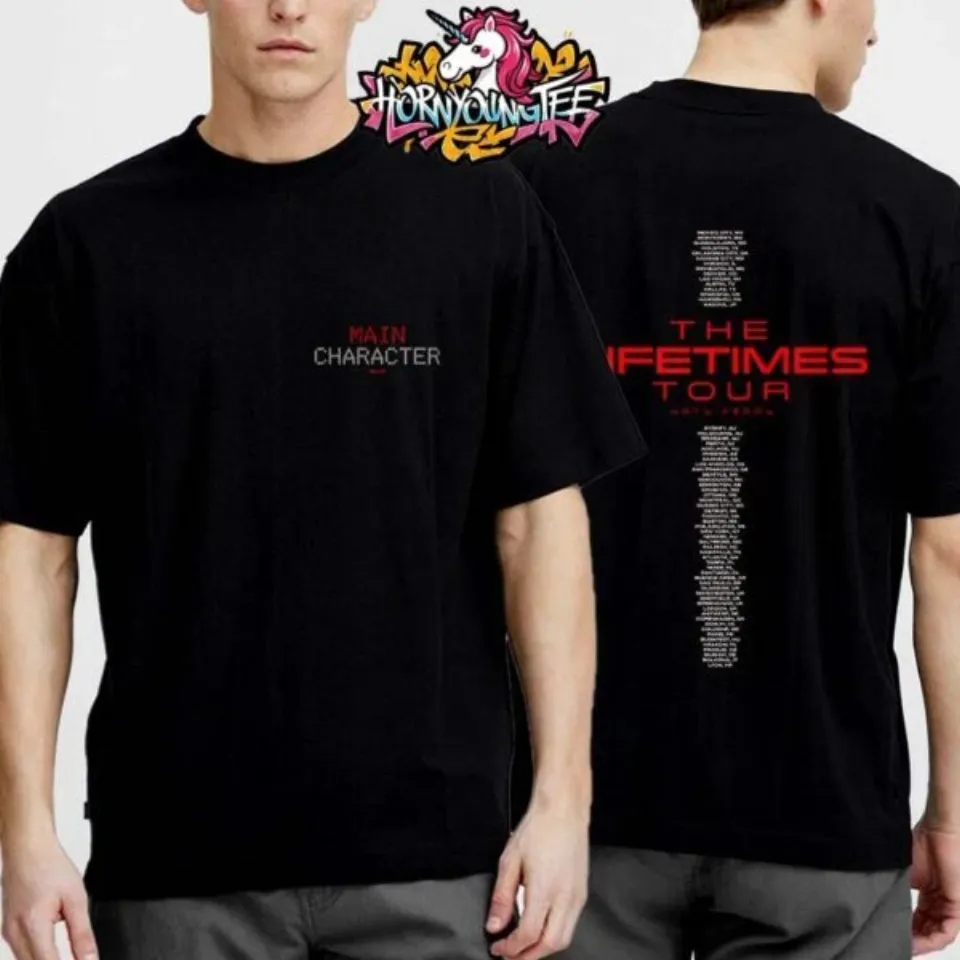 Katy Perry Lifetimes Tour 2025 Schedule Cities T-Shirt