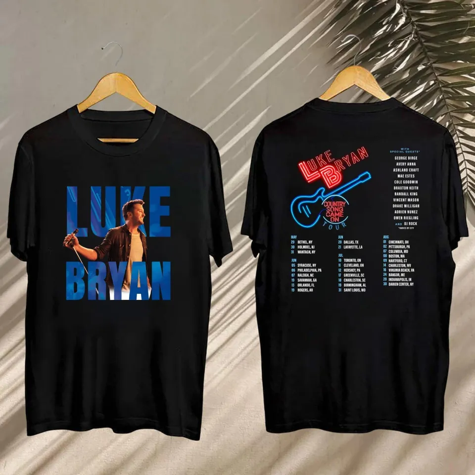 Luke Bryan 2025 Concert 2025 Luke Bryan Country Song Came On Tour Shirt