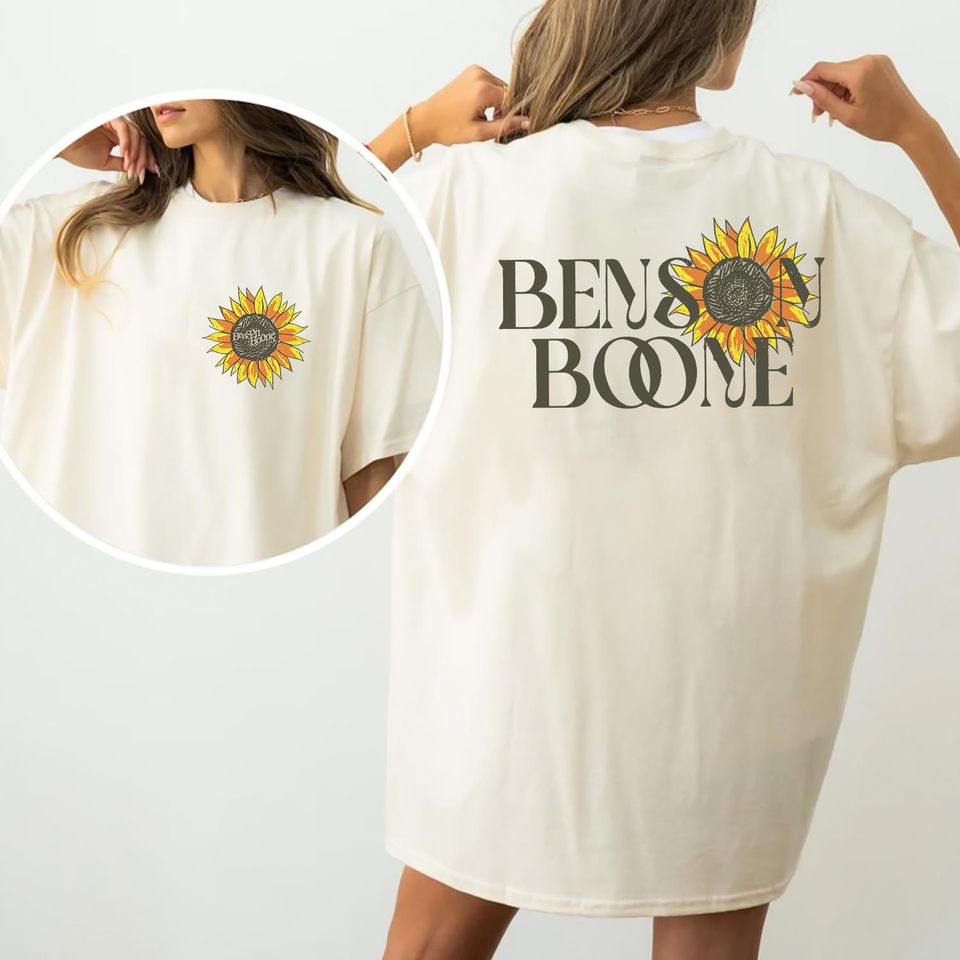 Benson Boone 2025 American Heart Tour Double Sided T-Shirt