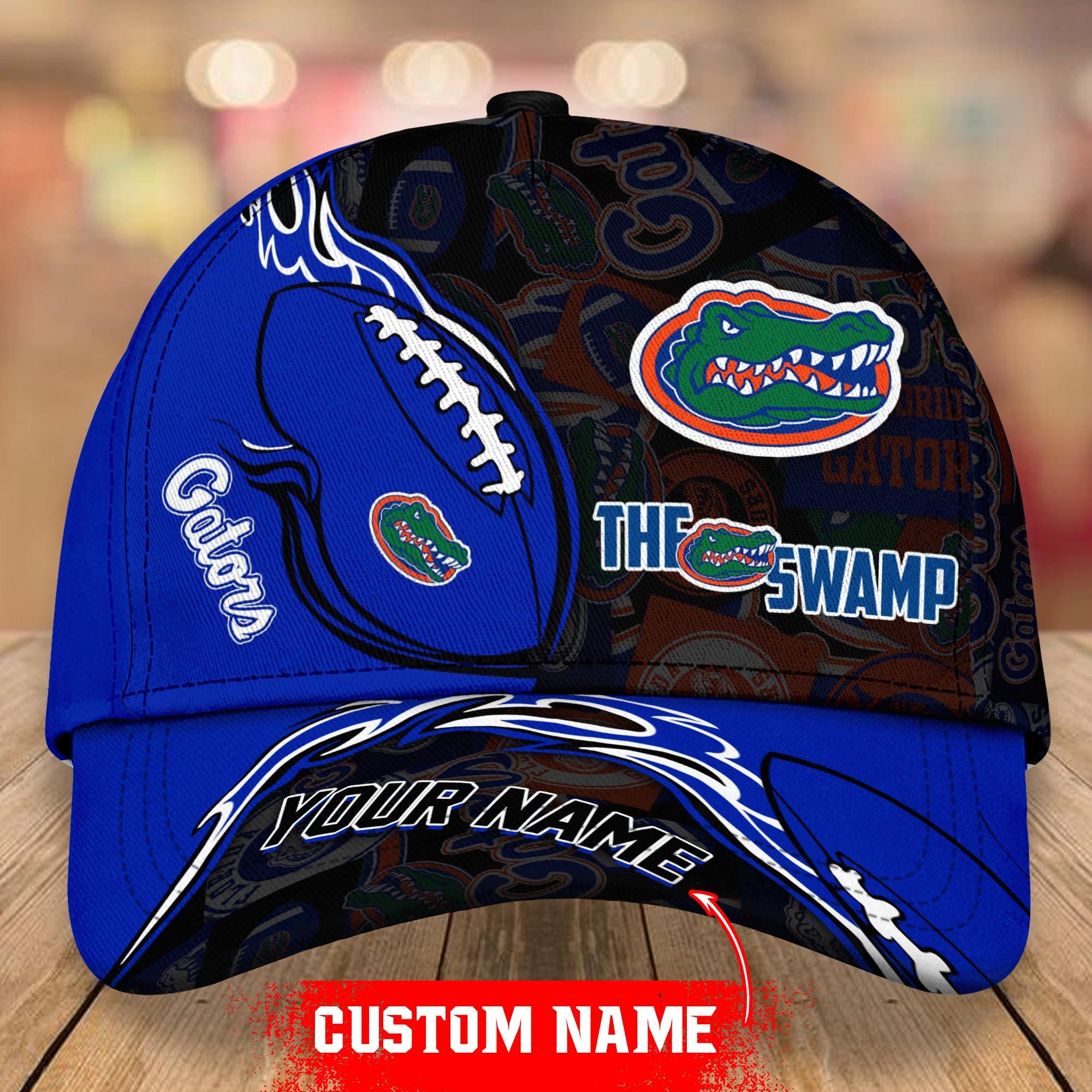 NCAA Florida Gators Personalized Cap Custom Name For Fan