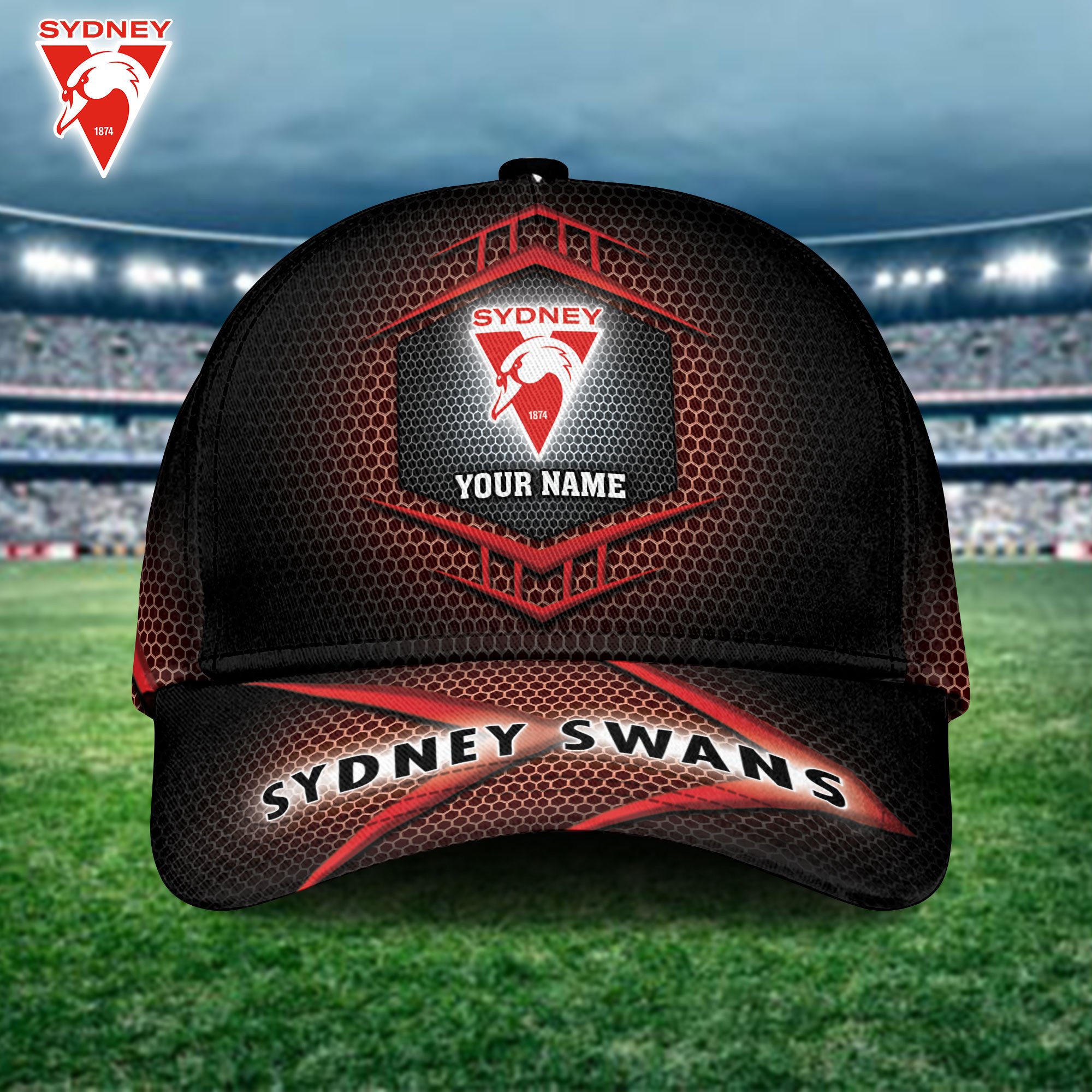 AFL Swans Personalized Cap