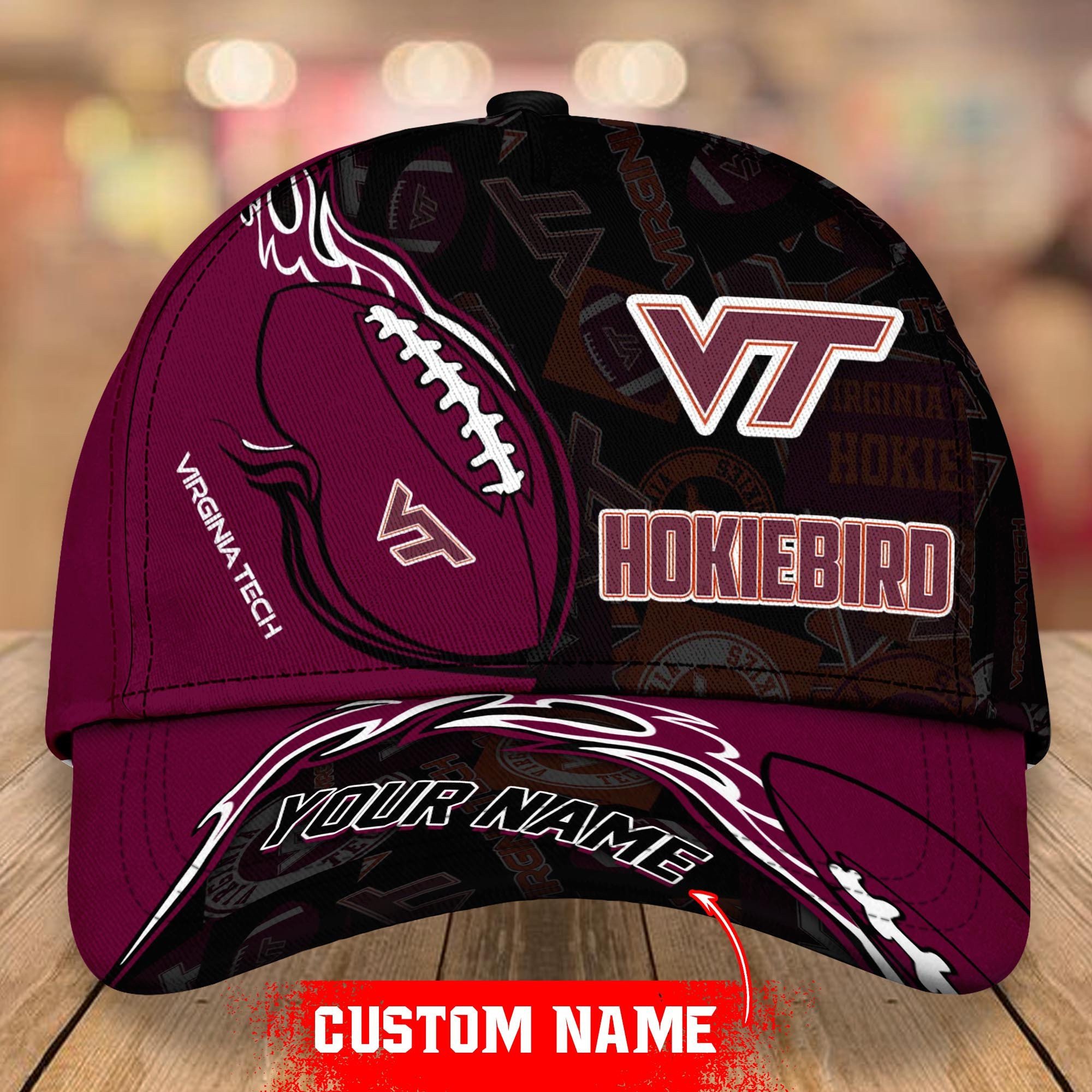 NCAA Alabama Crimson Tide Personalized Cap Custom Name For Fan
