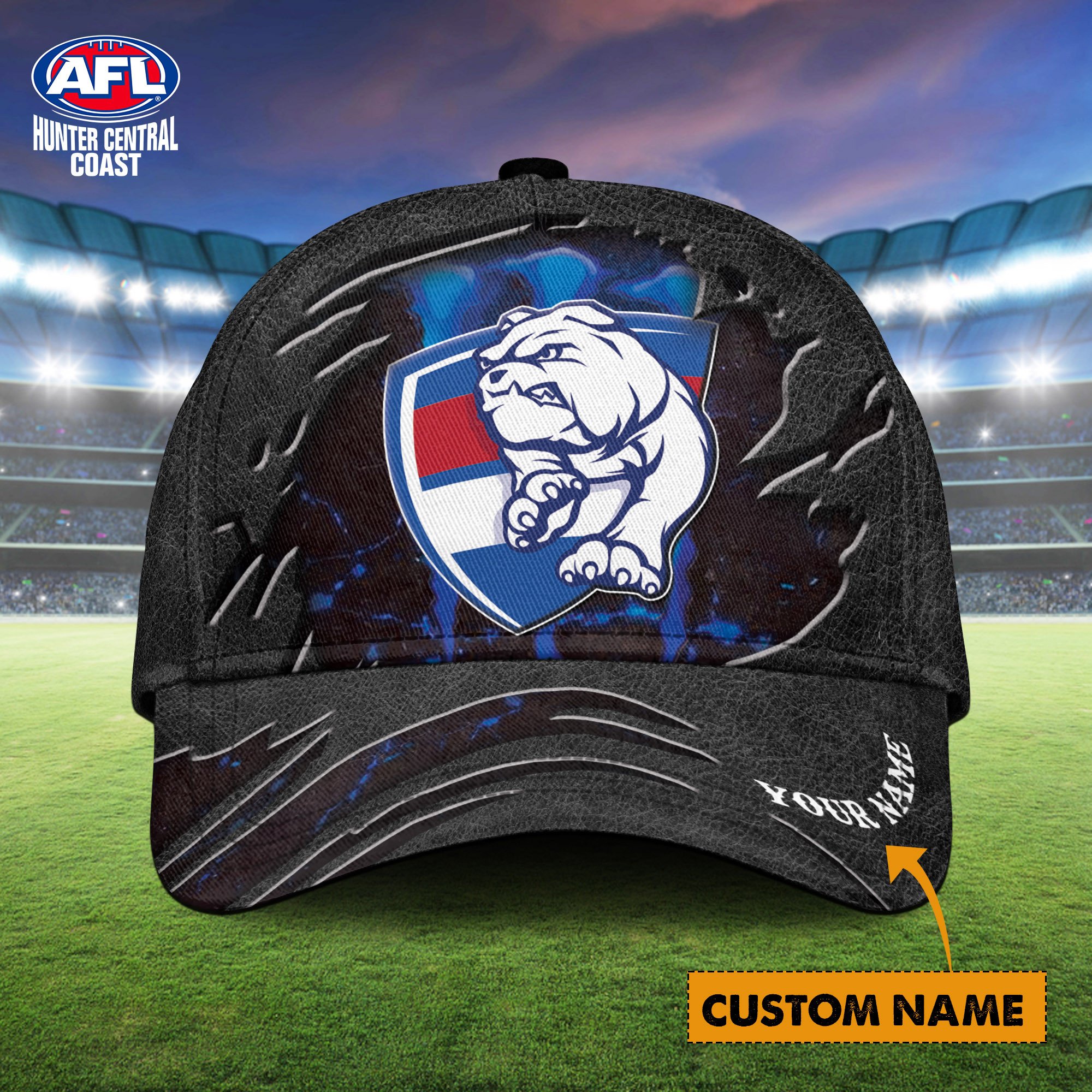 AFL Western Bulldogs Personalized Classic Cap For Fans