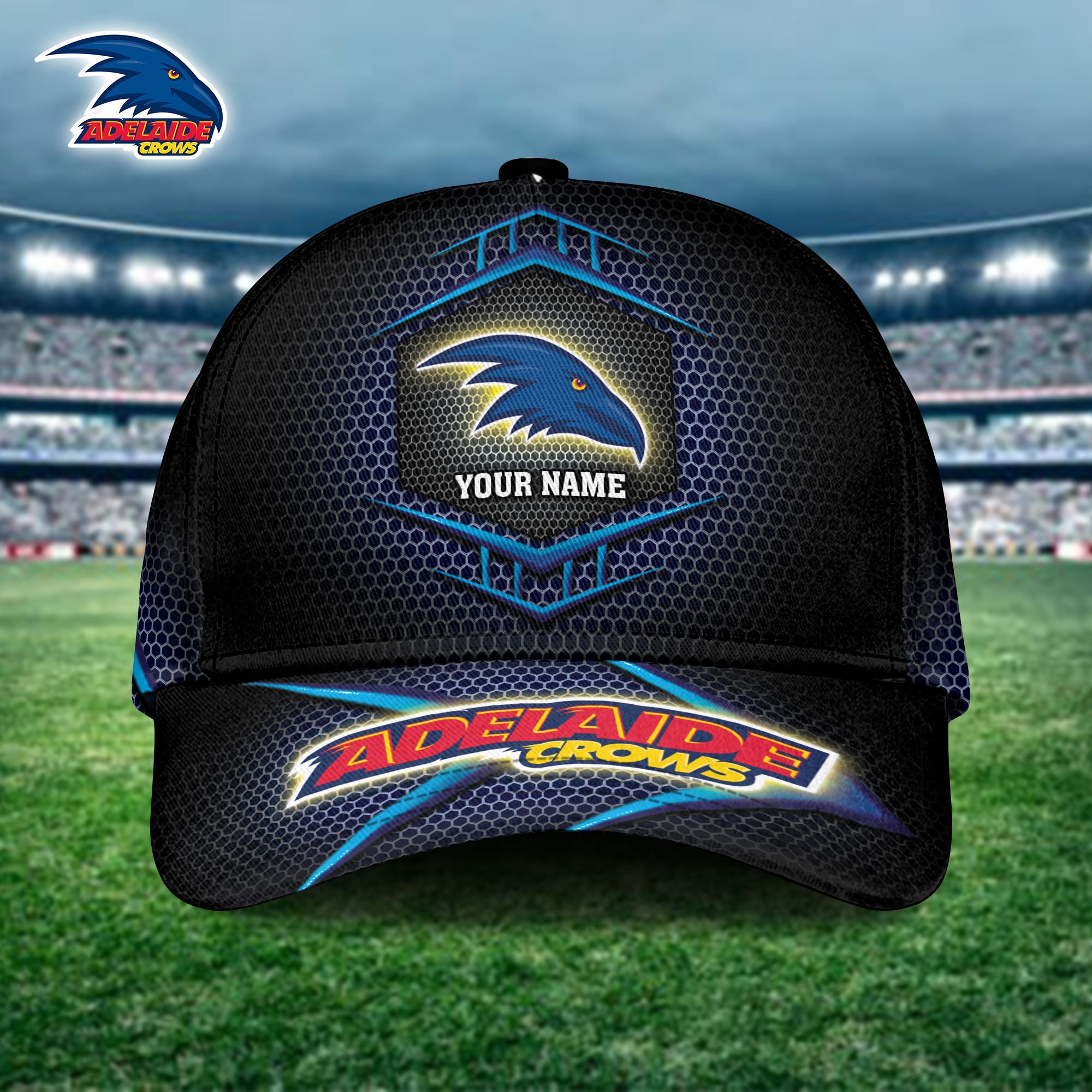 AFL Adelaide Personalized Cap