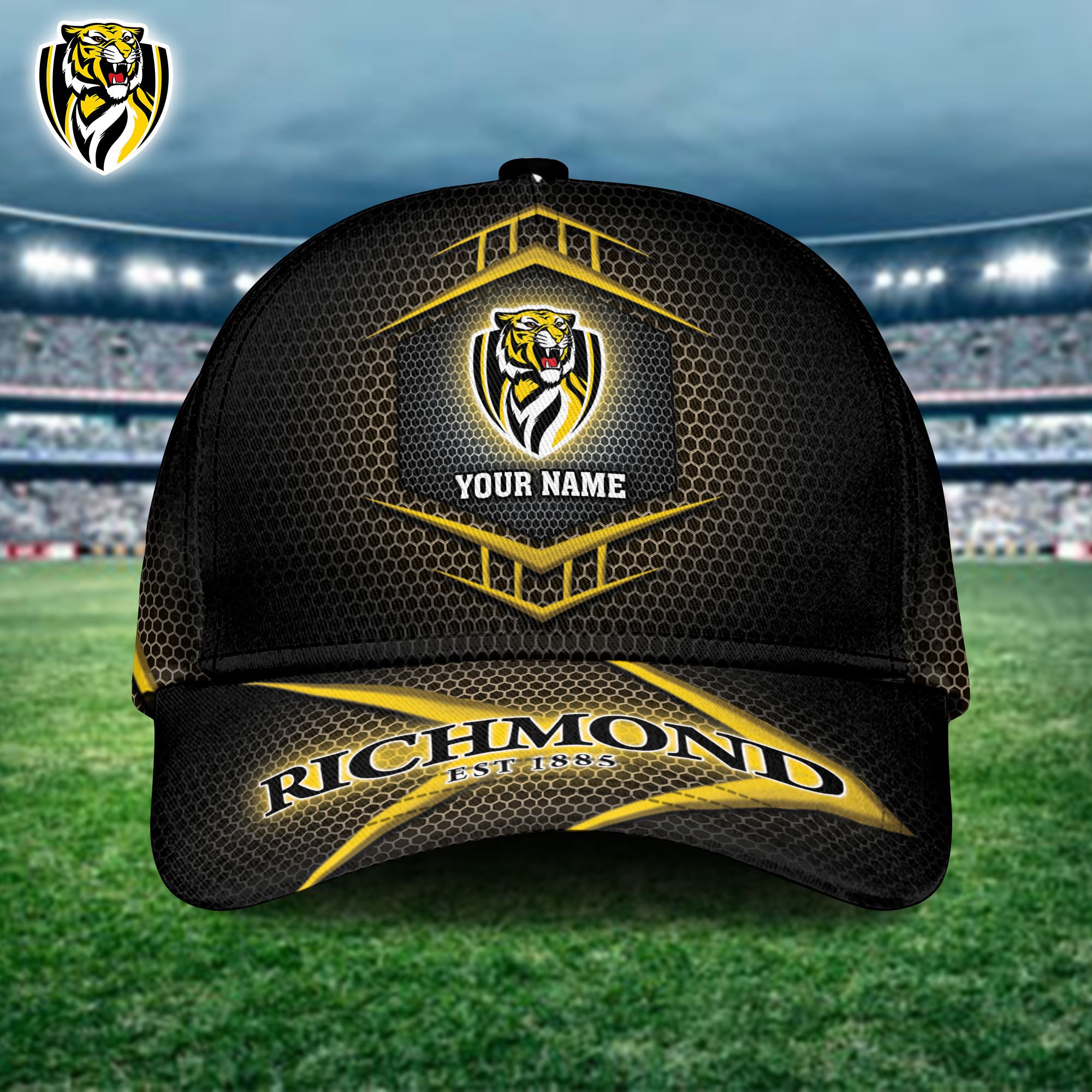 AFL Richmond Tigers Personalized Cap