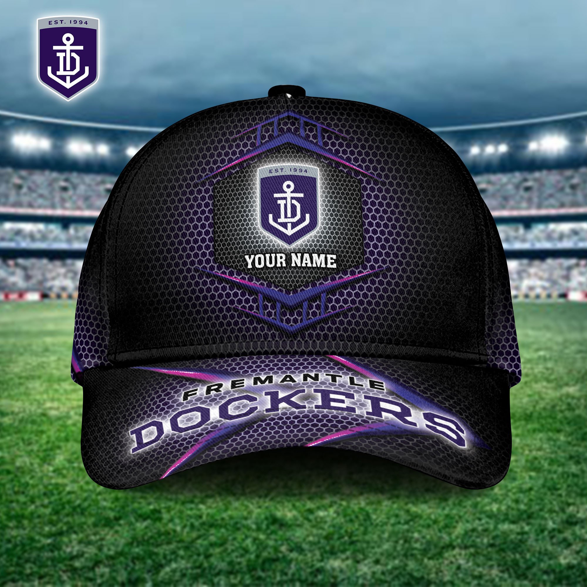 AFL Fremantle Dockers Personalized Cap