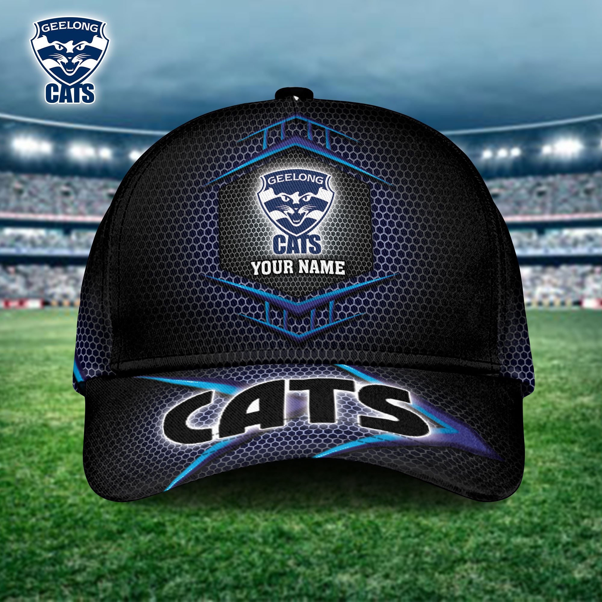 AFL Geelong Cats Personalized Cap
