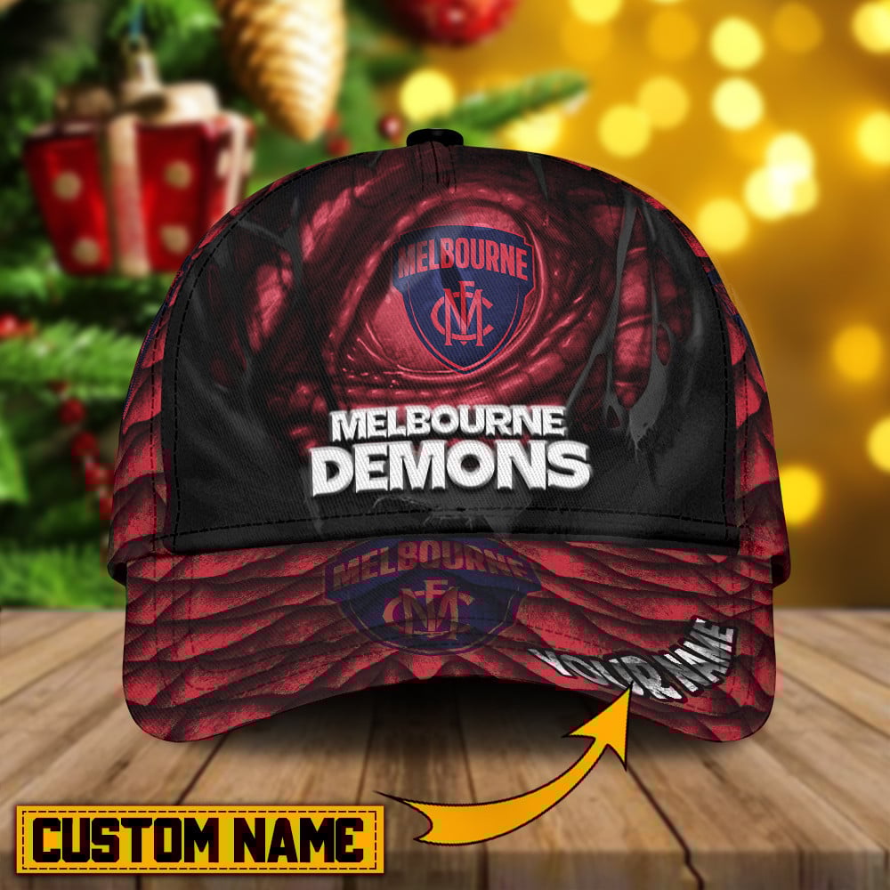 AFL Personalized Melbourne Classic Cap For Fan