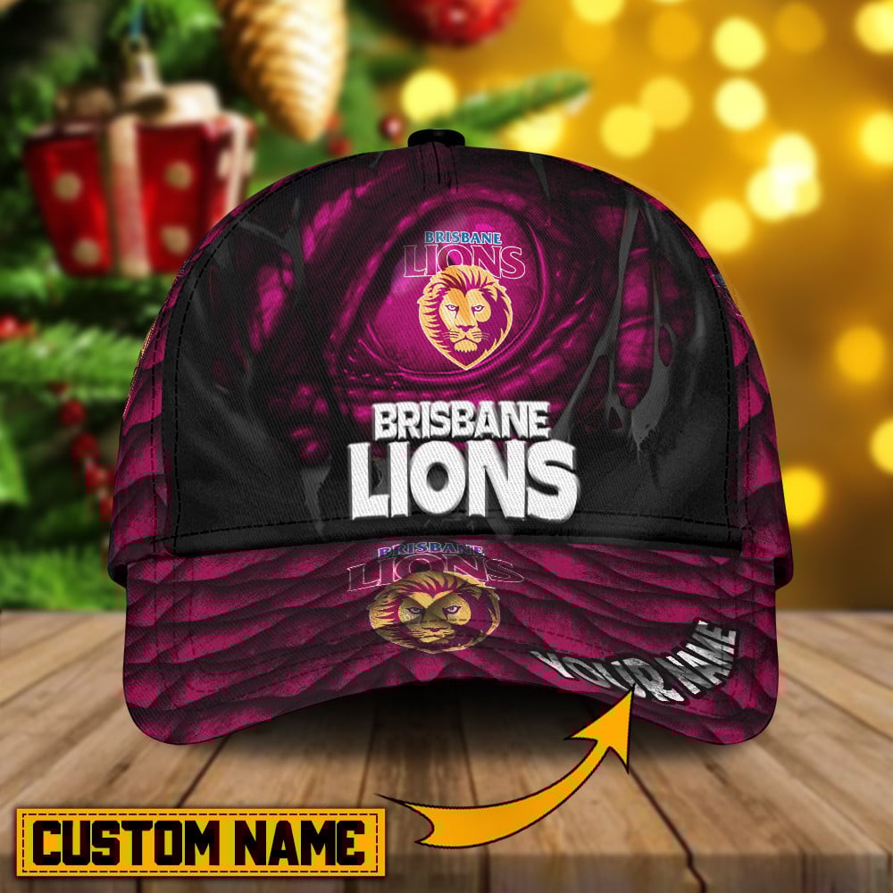 AFL Personalized Brisbane Lions Classic Cap For Fan
