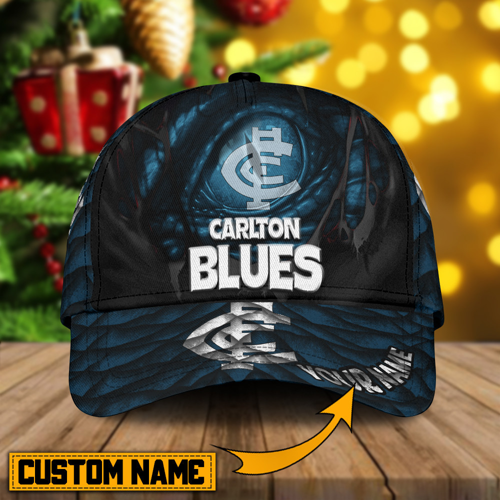 AFL Personalized Carlton Classic Cap For Fan