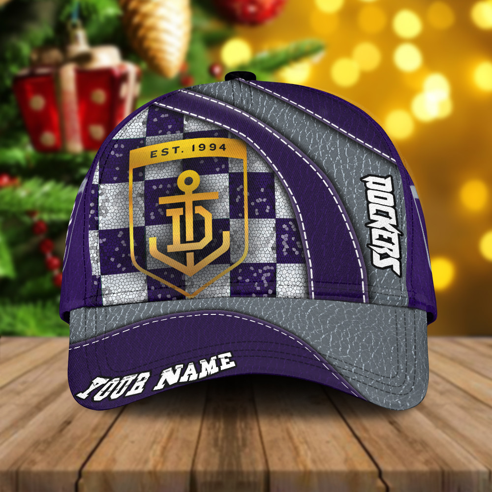 AFL New Personalized Fremantle Classic 3D Cap For Fan