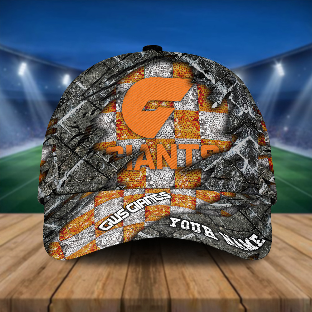 AFL New Personalized GWS GIANTS 3D Classic Cap For Fan