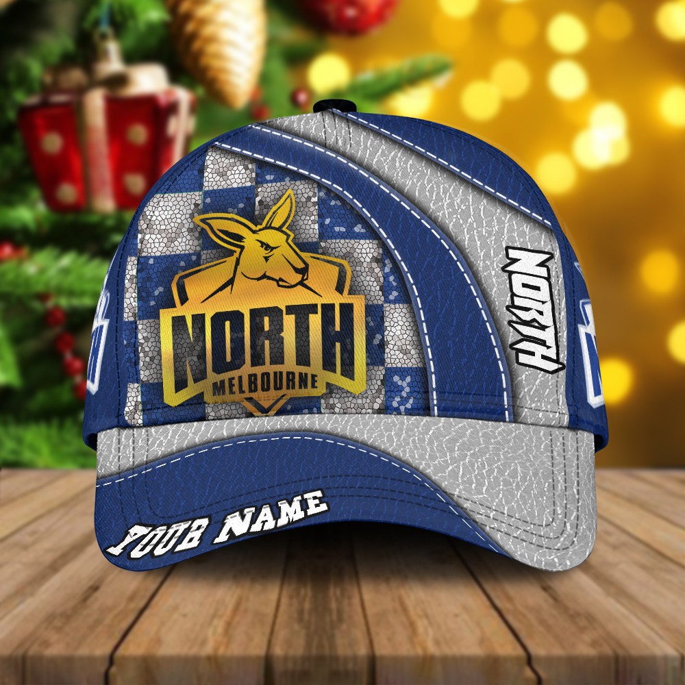 AFL New Personalized North Melbourne Classic 3D Cap For Fan