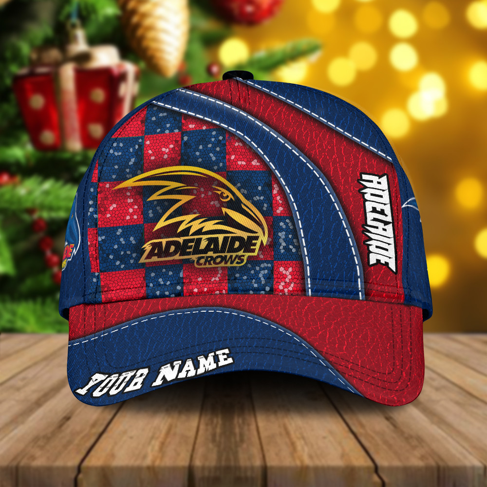 AFL New Personalized Adelaide Crows Classic 3D Cap For Fan
