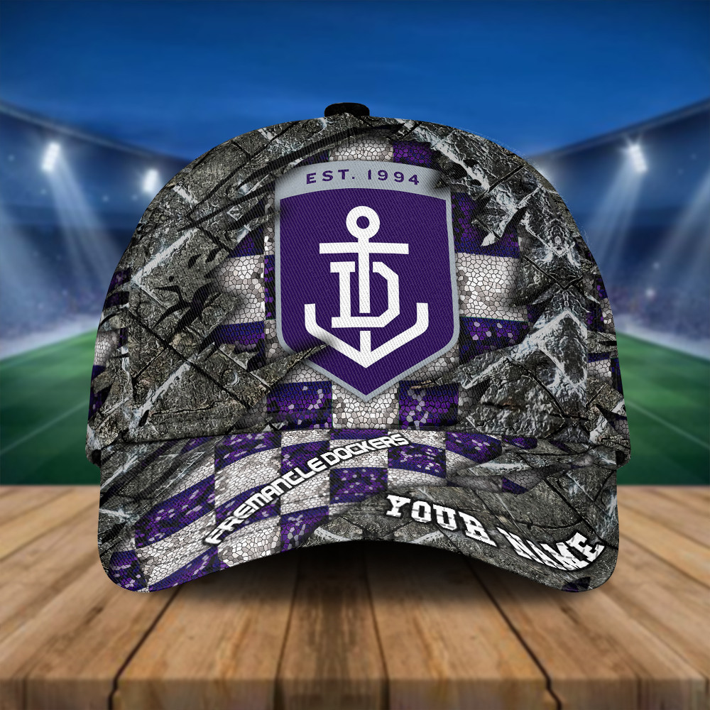AFL New Personalized Fremantle 3D Classic Cap For Fan
