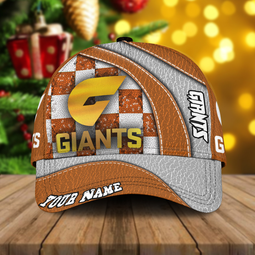 AFL New Personalized GWS GIANTS Classic 3D Cap For Fan