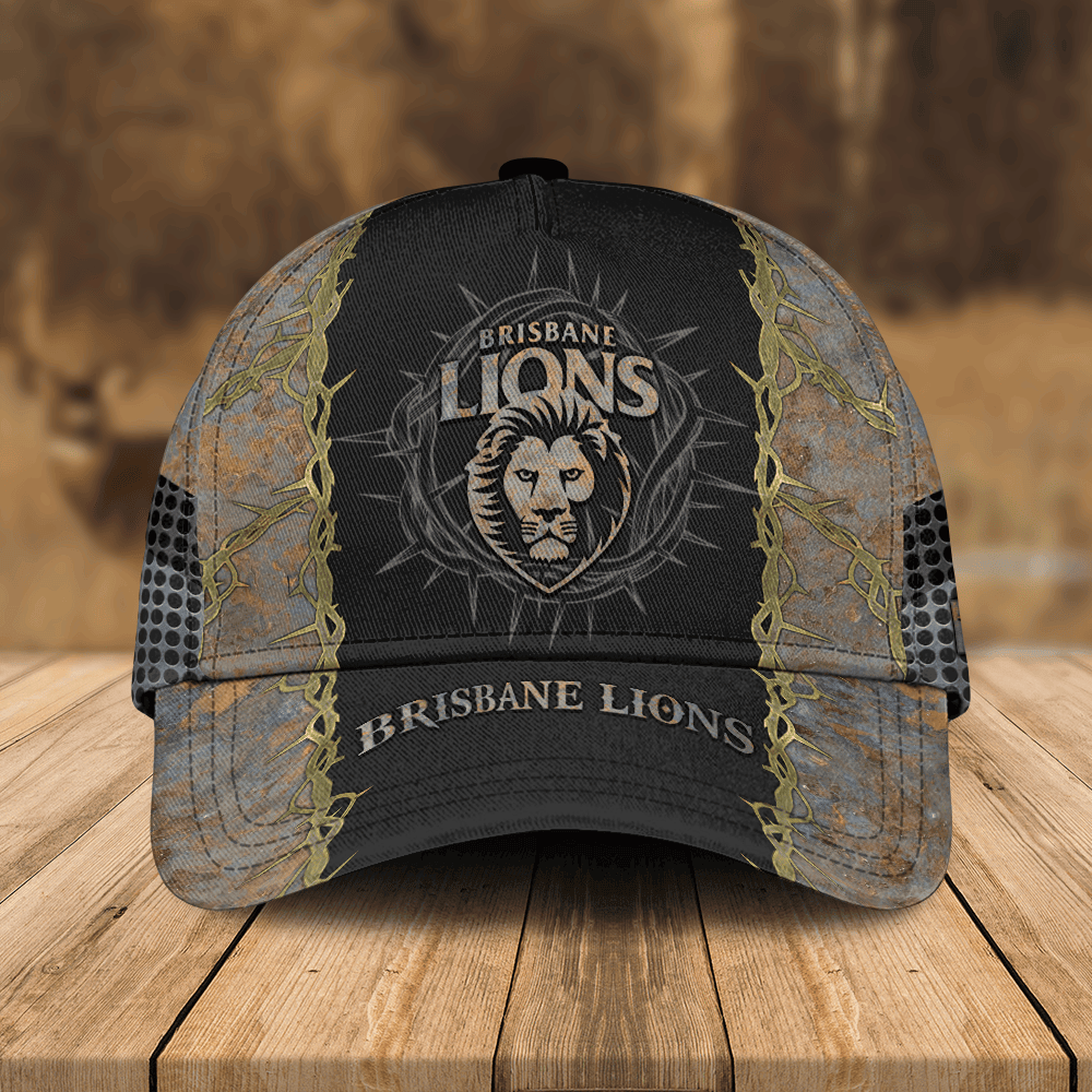 AFL Personalized Brisbane Lions Cap For Fan