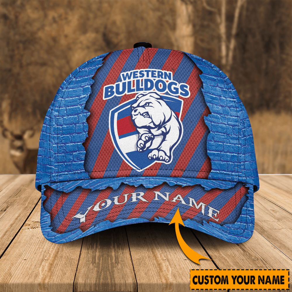 AFL Personalized Western Bulldogs Classic Cap For Fan