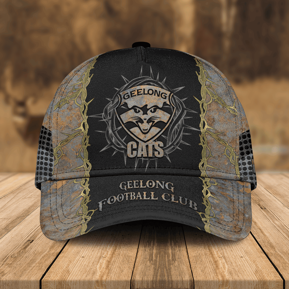 AFL Personalized Geelong Cats Cap For Fan