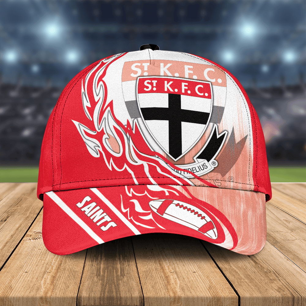 AFL Personalized St Kilda Classic Cap For Fan