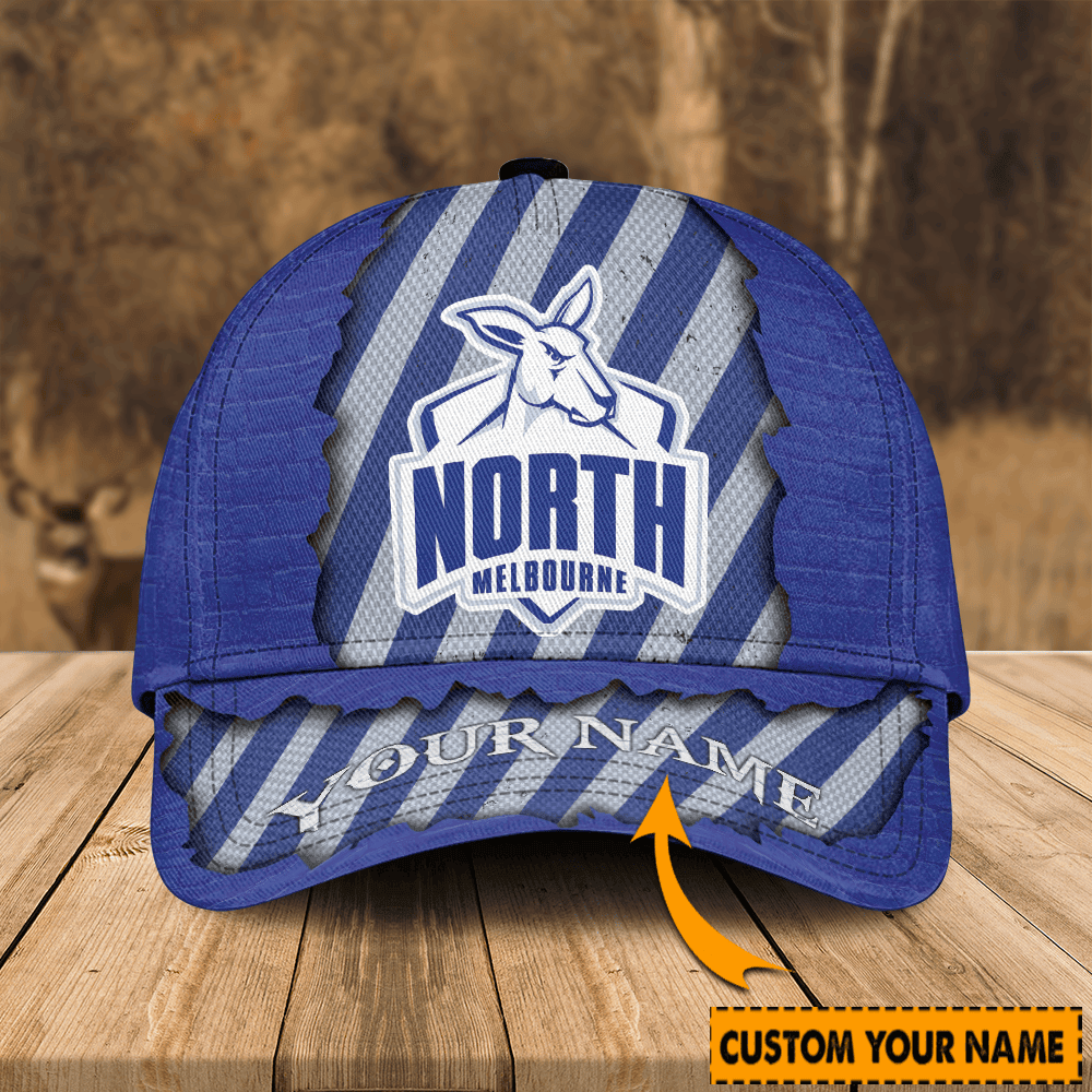 AFL Personalized North Melbourne Classic Cap For Fan