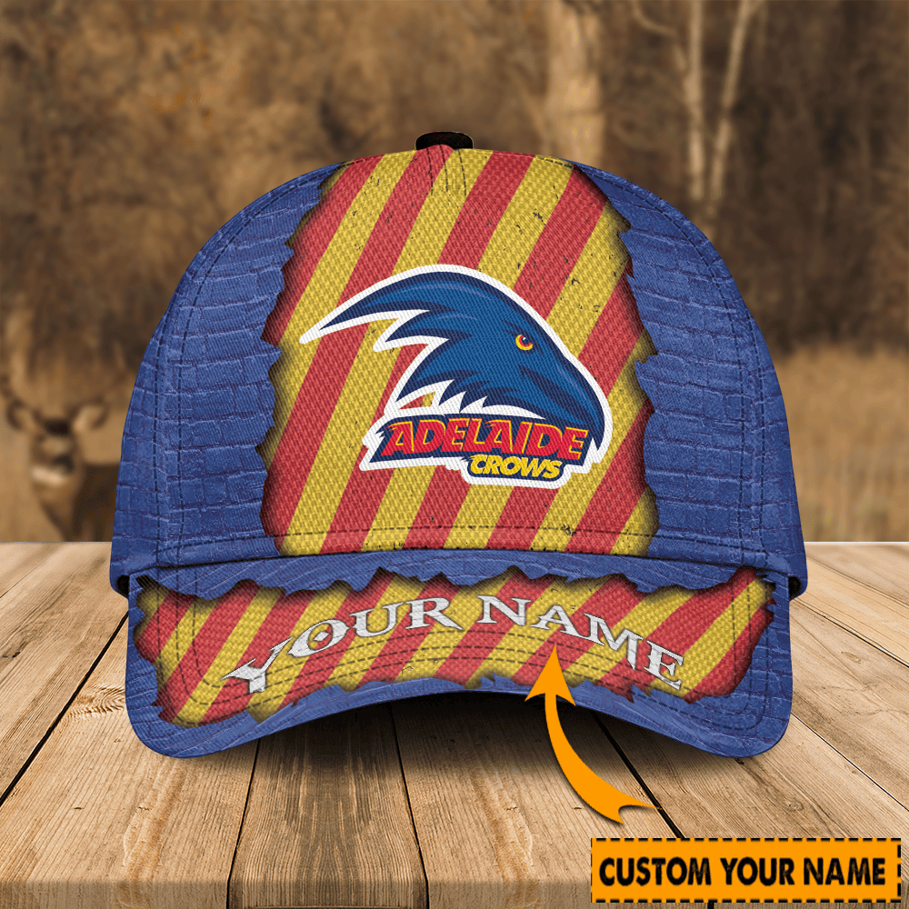 AFL Personalized Adelaide Crows Classic Cap For Fan