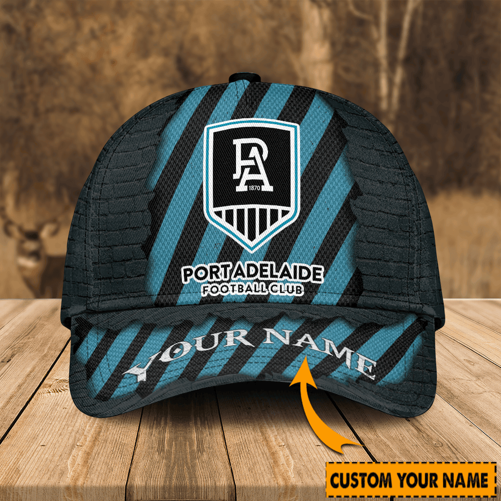 AFL Personalized Port Adelaide Classic Cap For Fan