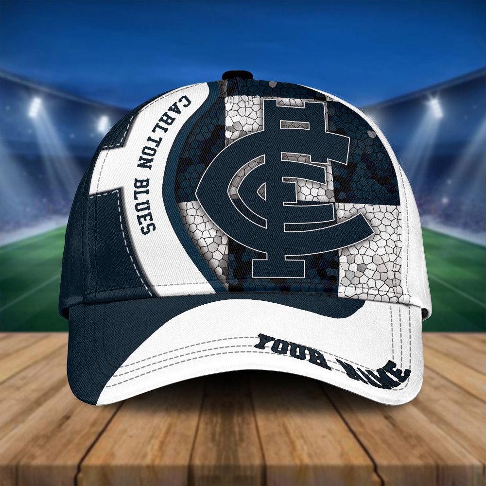 AFL Personalized Carlton Classic Cap For Fan