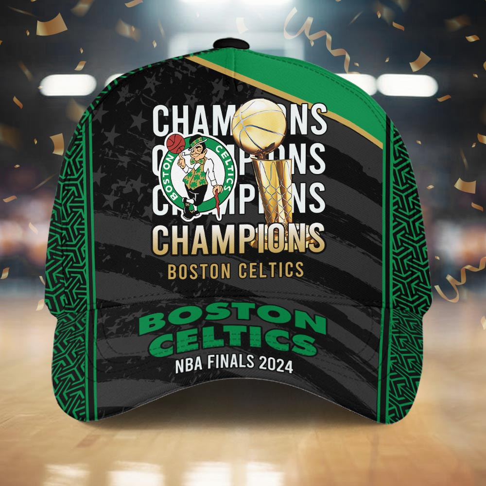 NBA Boston Celtics Finals Personalize Classic Cap For Fan