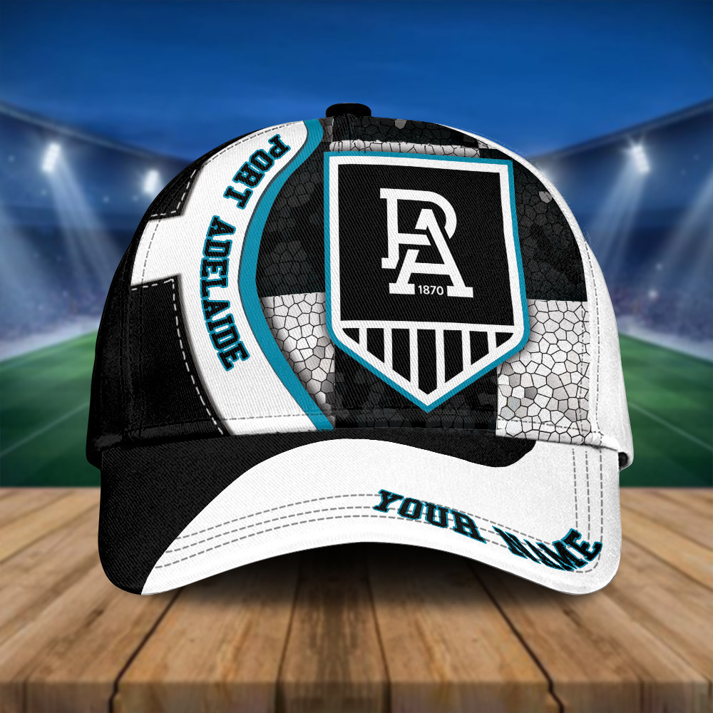 AFL Personalized Port Adelaide Classic Cap For Fan