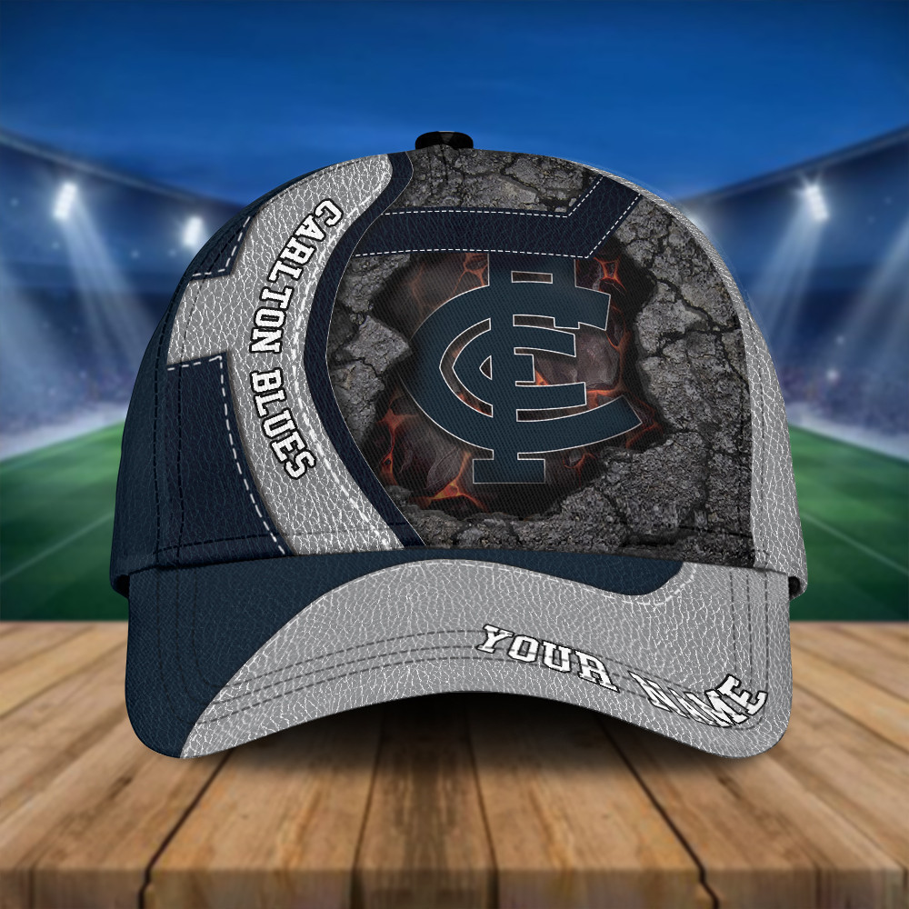 AFL New Personalized Carlton Classic Cap For Fan