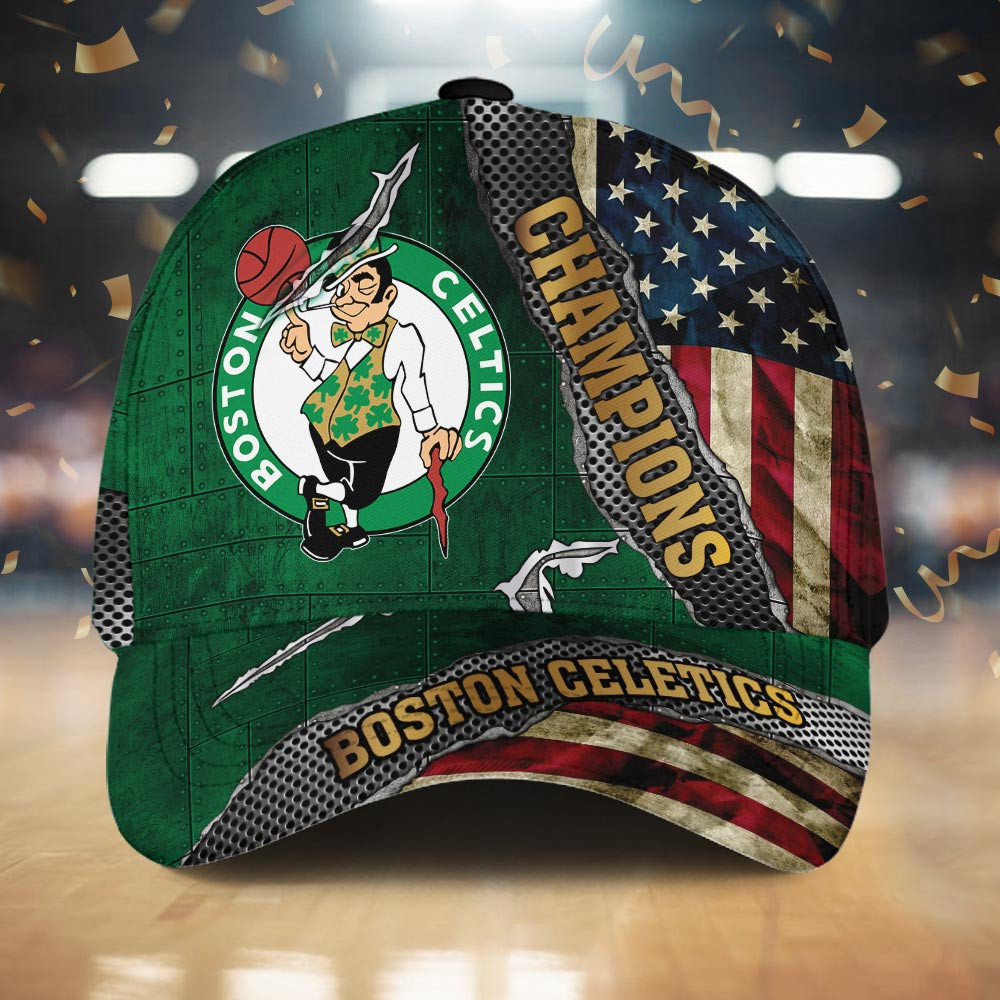 NBA Boston Celtics Personalize Classic Cap For Fan