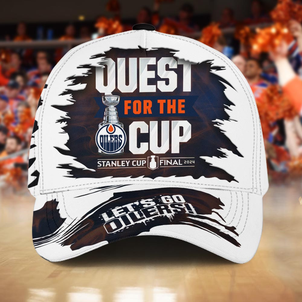 NHL Edmonton Oilers Personalized Classic Cap For Fan
